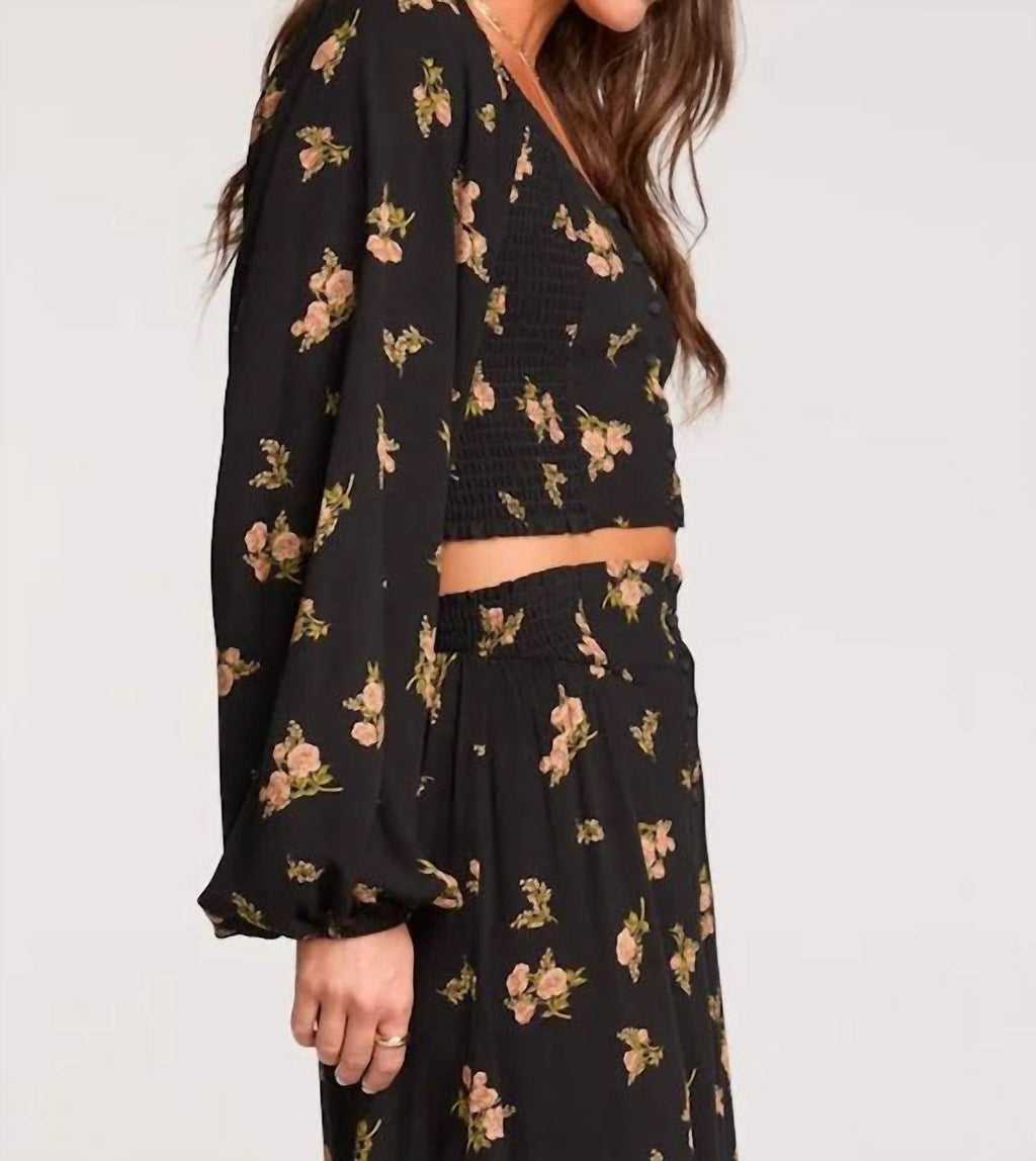 Cordell Top In Black