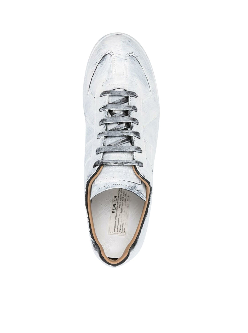 Maison Margiela Men Replica Leather Sneakers