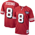 San Francisco 49ers 1994 Steve Young Mitchell & Ness Scarlet Authentic Throwback Retired Player Jersey