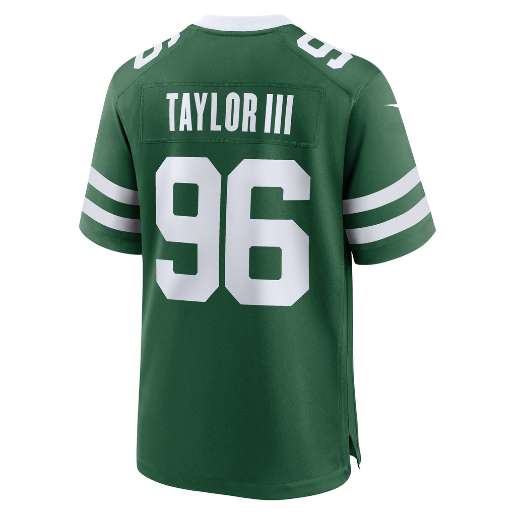 New York Jets Leonard Taylor III Legacy Green Team Game Jersey