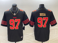 Men's San Francisco 49ers Nick Bosa #97 Black Vapor F.U.S.E. Limited Jersey1