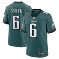 Philadelphia Eagles DeVonta Smith Midnight Green Team Game Jersey