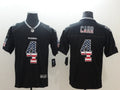 Men's Las Vegas Raiders Derek Carr #4 Black Alternate Game Jersey1