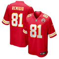 Kansas City Chiefs Nikko Remigio Red Team Game Jersey