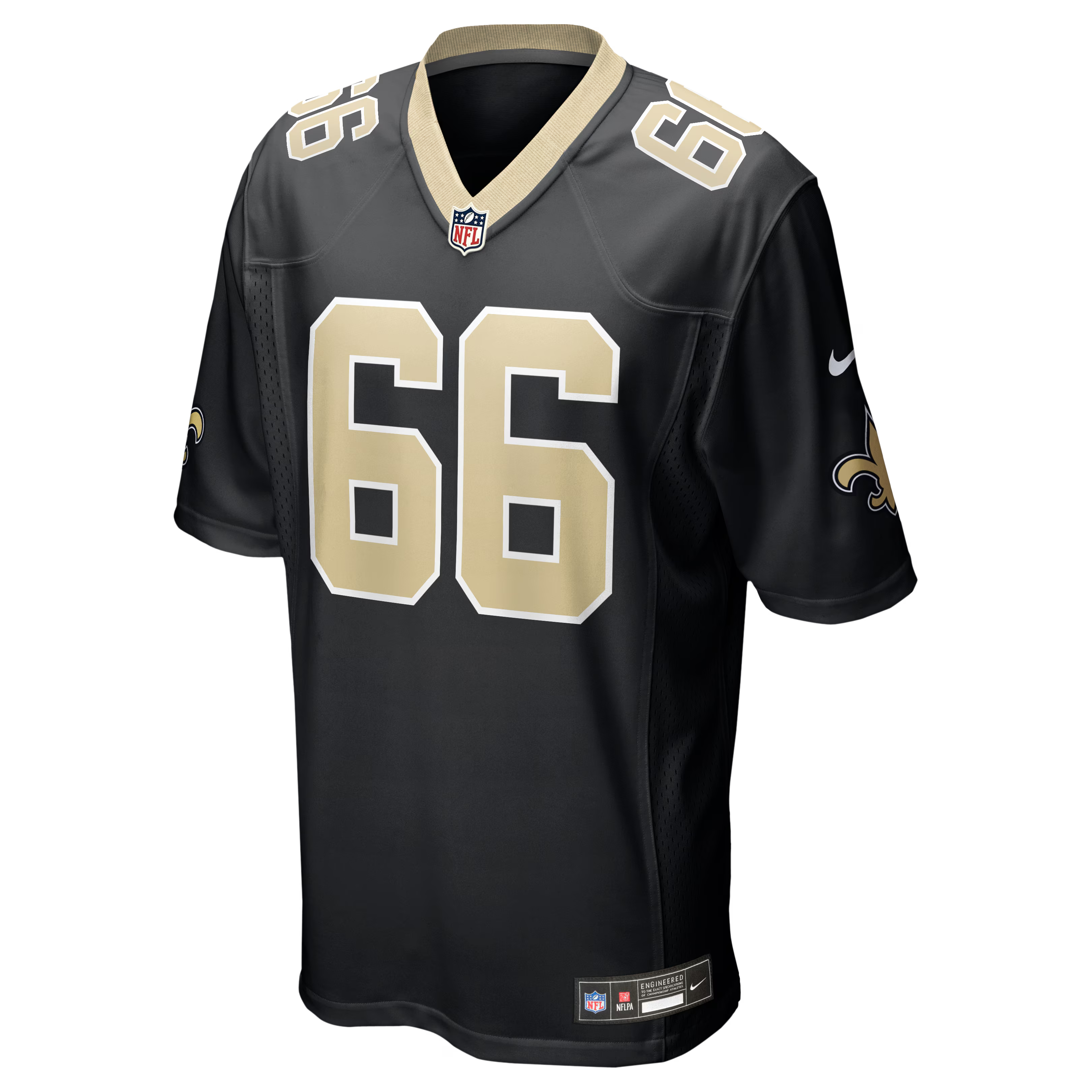 New Orleans Saints William Sherman Black Team Game Jersey