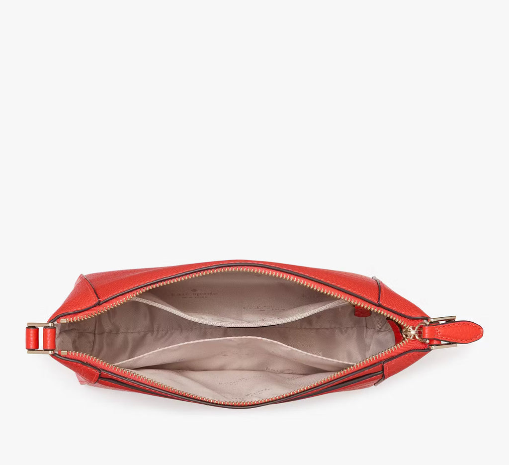 NWT Kate Spade Leather Monica Small Crossbody Bag In Red