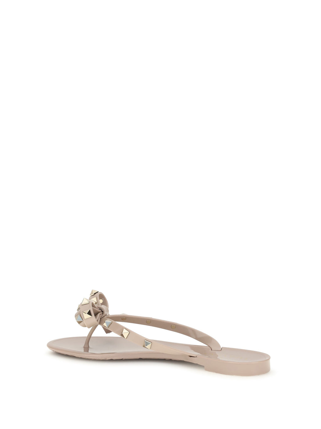 Valentino Garavani Women Rockstud Flip-Flop Sandals In Pvc
