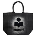 Yenky Embroidered Logo Shopper Bag Faded Black