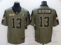 Men's Las Vegas Raiders Hunter Renfrow #13 Brown Game Jersey1