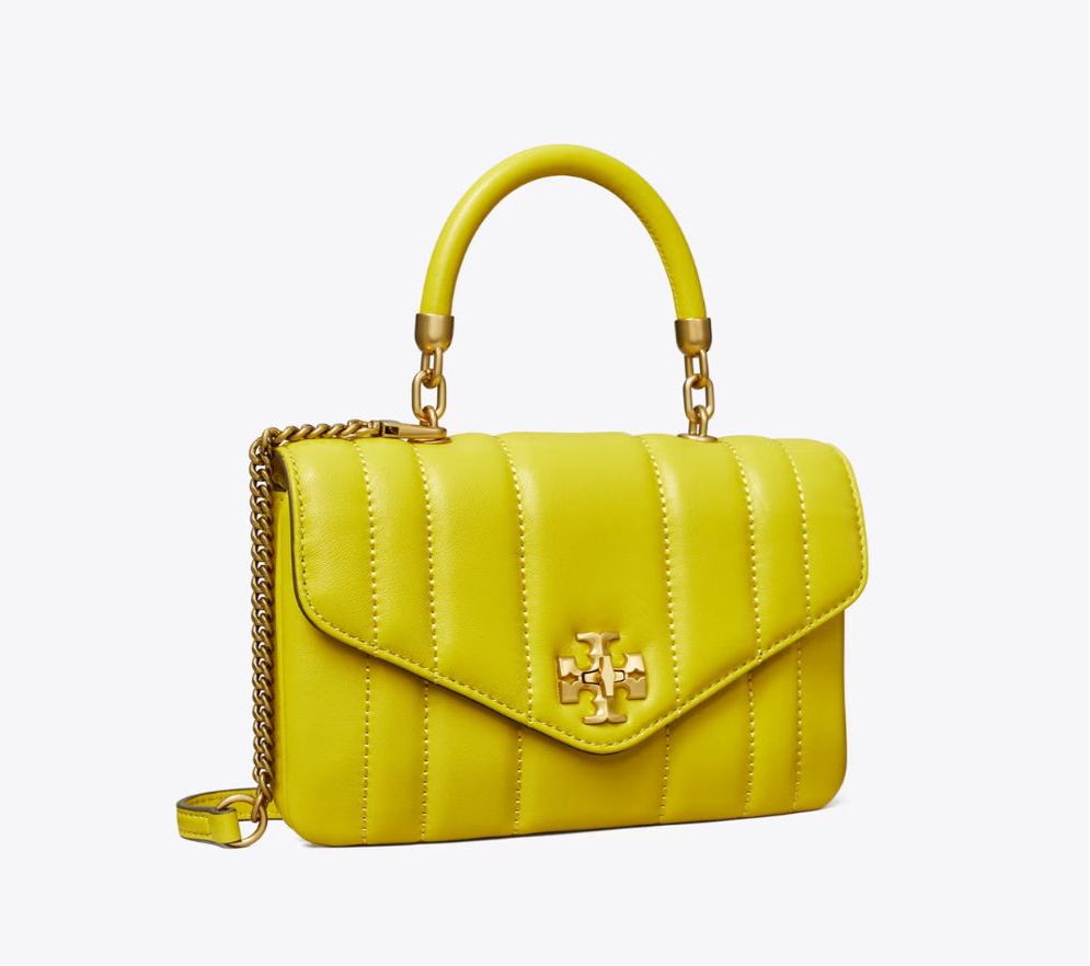 NWT Tory Burch Kira Top Handle Satchel Bag In Leather With Original Dust Bag