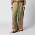 Zimmermann Indra Relaxed Trousers With Floral Print Women