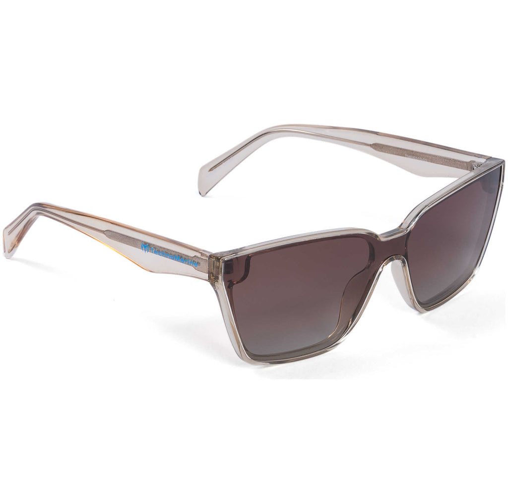 TechnoMarine Unisex 45 mm Brown Sunglasses