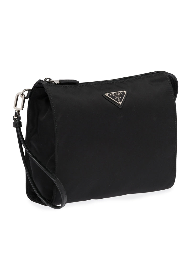 Prada Men Necessaire In Re-Nylon And Saffiano