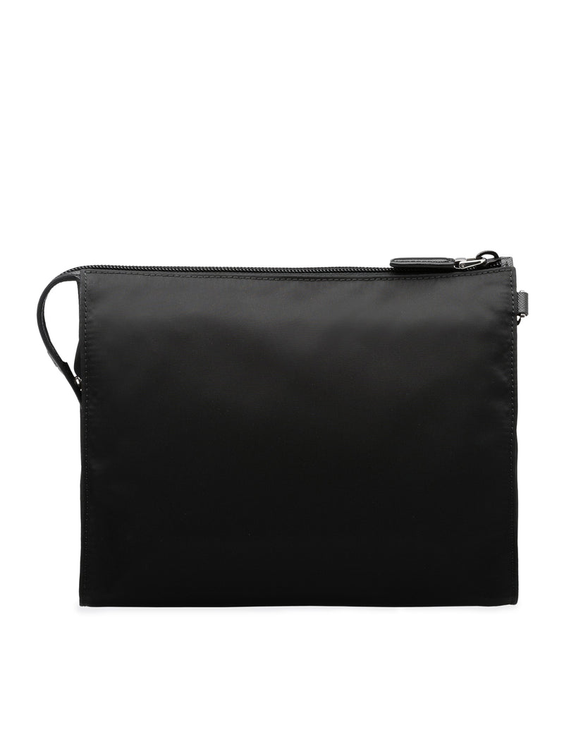 Prada Men Necessaire In Re-Nylon And Saffiano