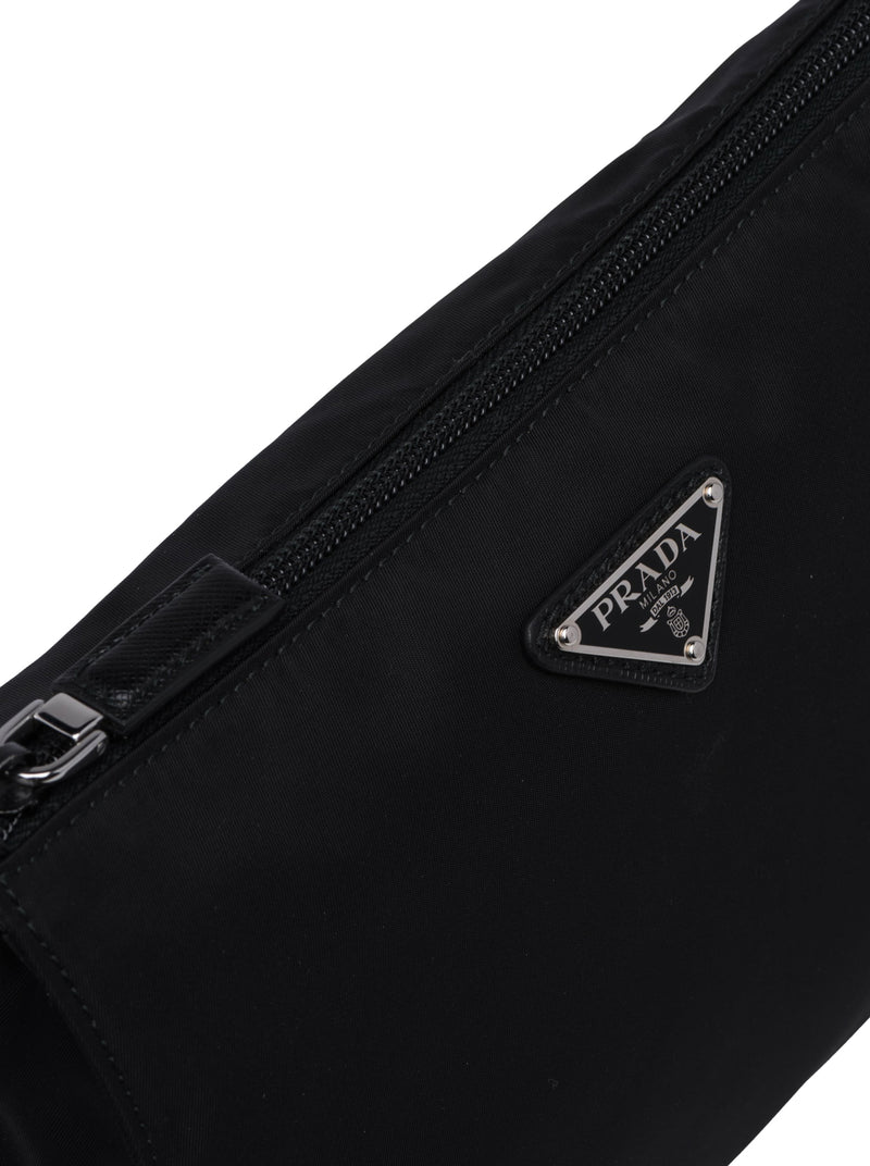 Prada Men Necessaire In Re-Nylon And Saffiano