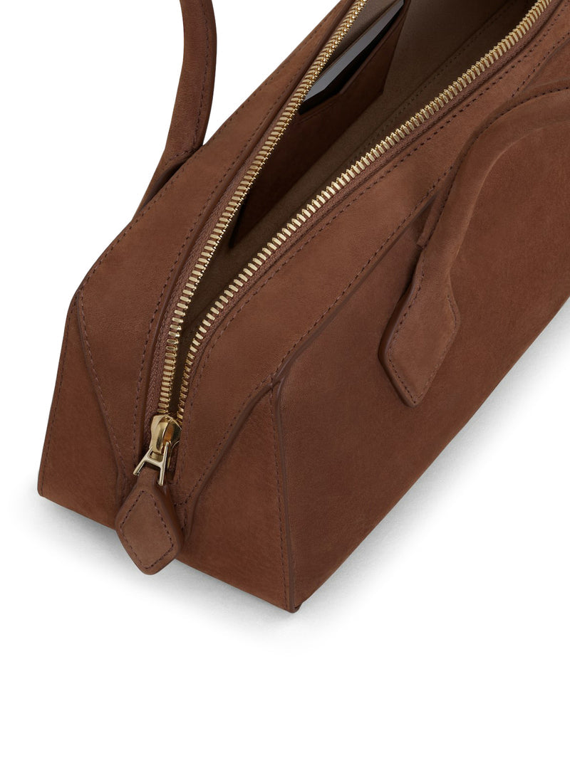 Alaia Women Le Teckel Medium Bag In Nubuck Calfskin
