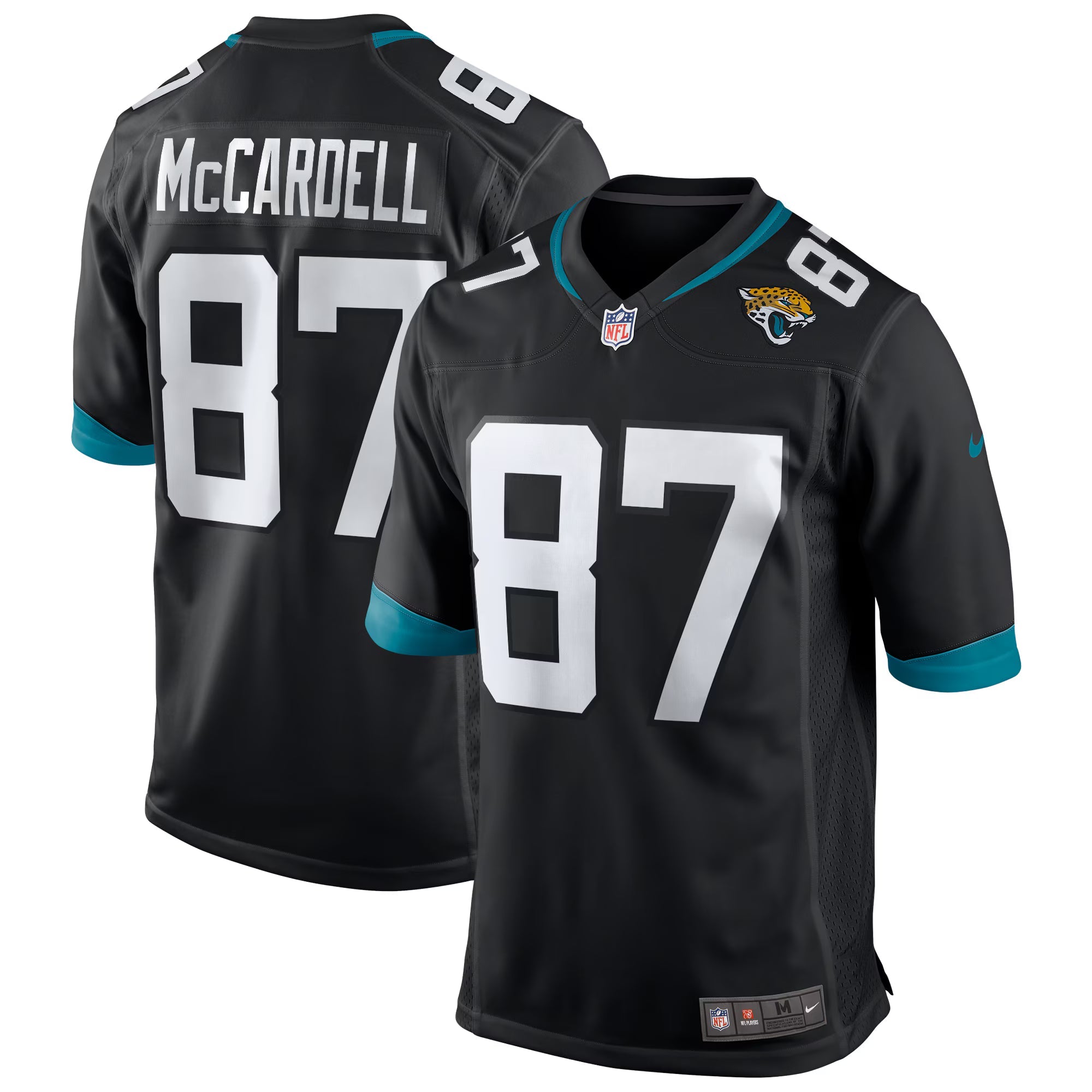 Jacksonville Jaguars Keenan McCardell Black Retired Player Alternate Game Jersey