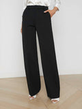 Livvy Straight Leg Trouser In Black