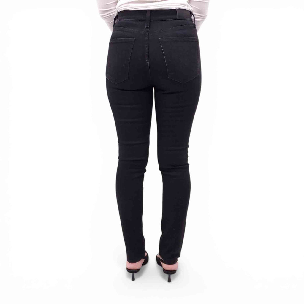 CITIZENS OF HUMANITY BLACK 'OLIVIA HIGH RISE SLIM ANKLE' JEANS - SIZE 26