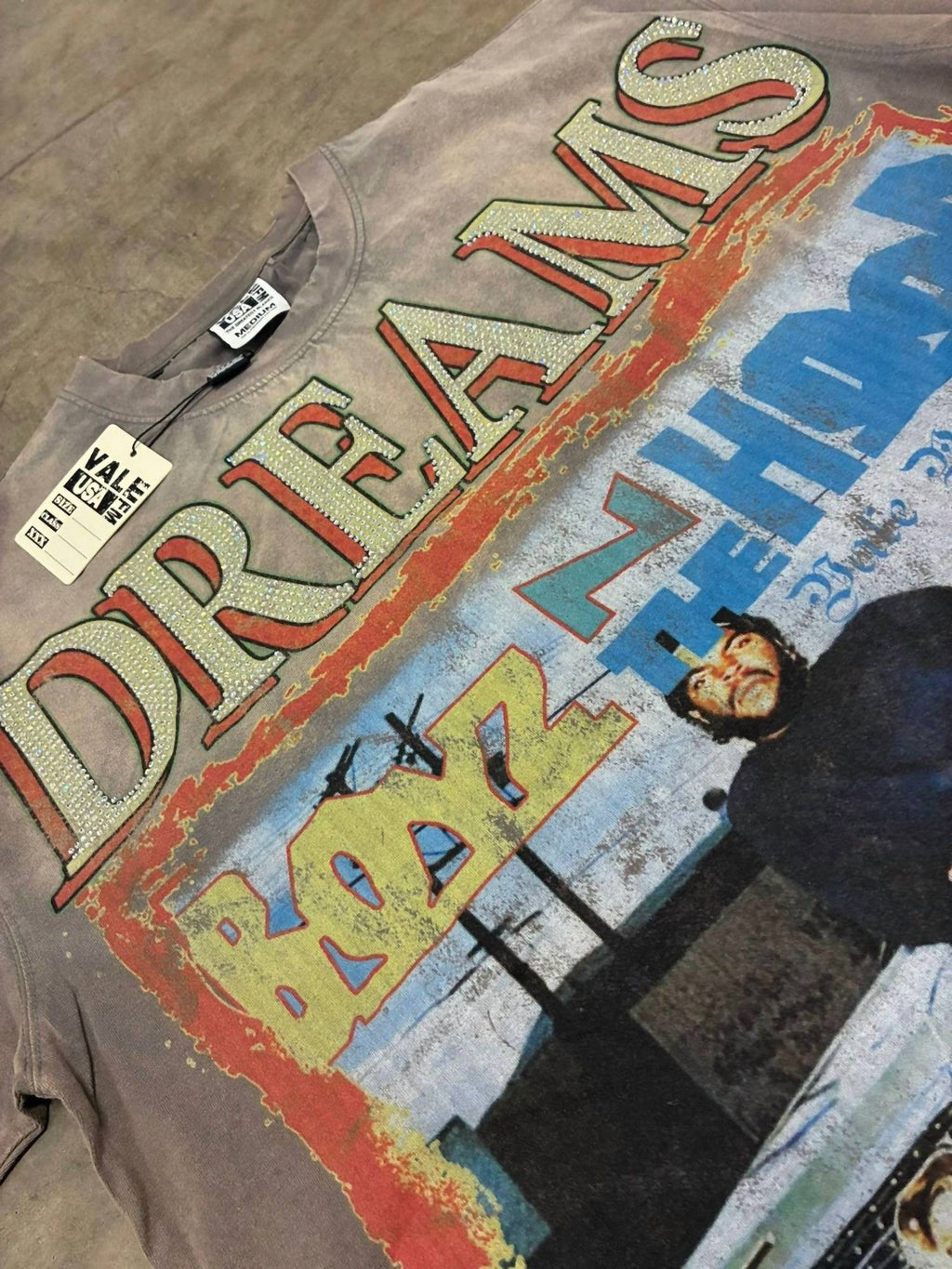 Men's Nostalgia Bling Tee In Beige