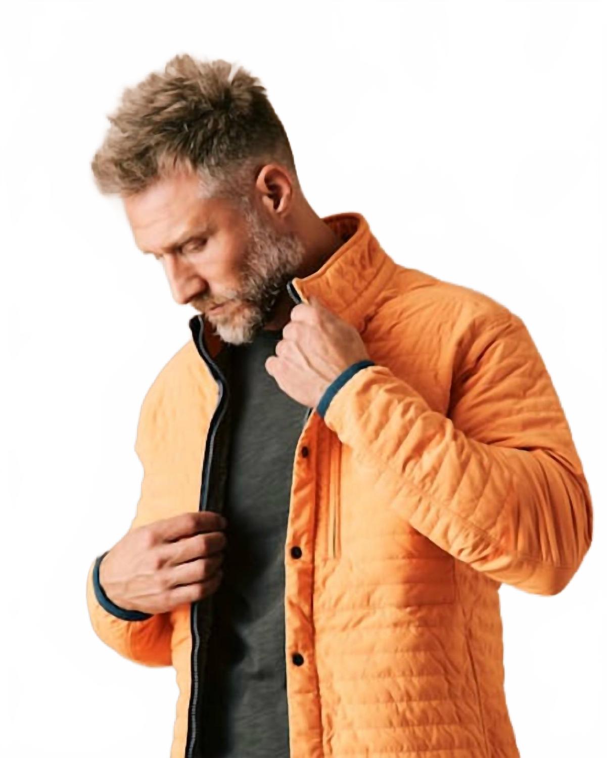 Windzip Casual Jacket In Citrus