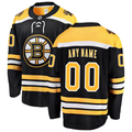Men's Boston Bruins Fanatics Branded Black Custom Player jersey