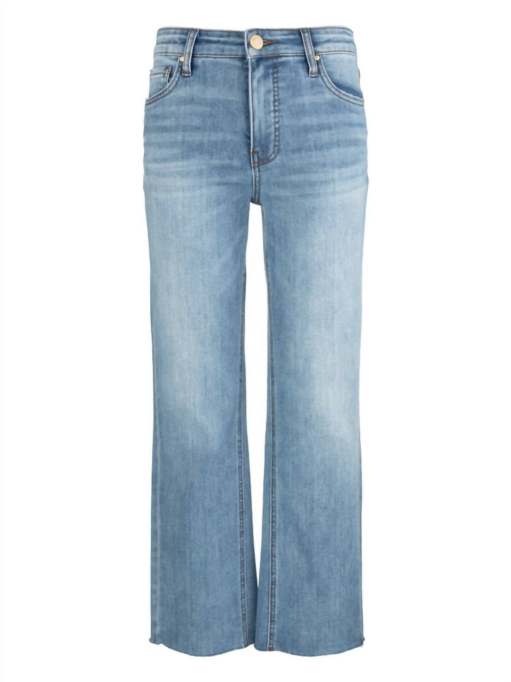 Kelsey High Rise Ankle Flare Jeans In Honest