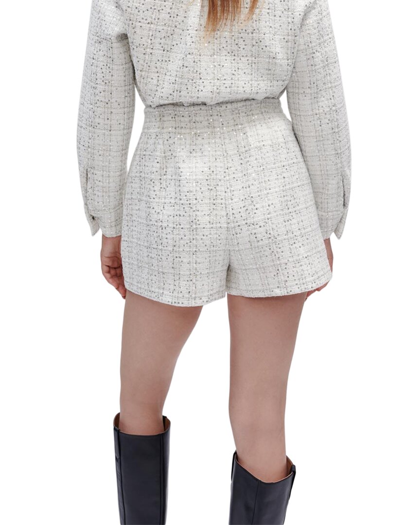 Maje Wool-Blend Short