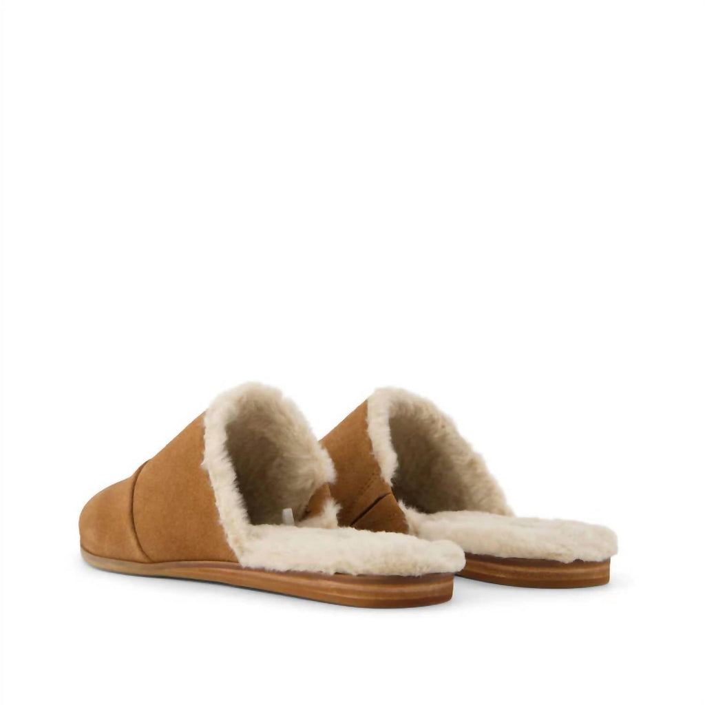 Women's Jade Mule In Cozy Brown