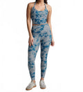 Softmark Caught In The Midi High Waist Legging In Daydream Meadow