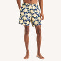 Nautica Mens 7" Printed Quick-Dry Swim