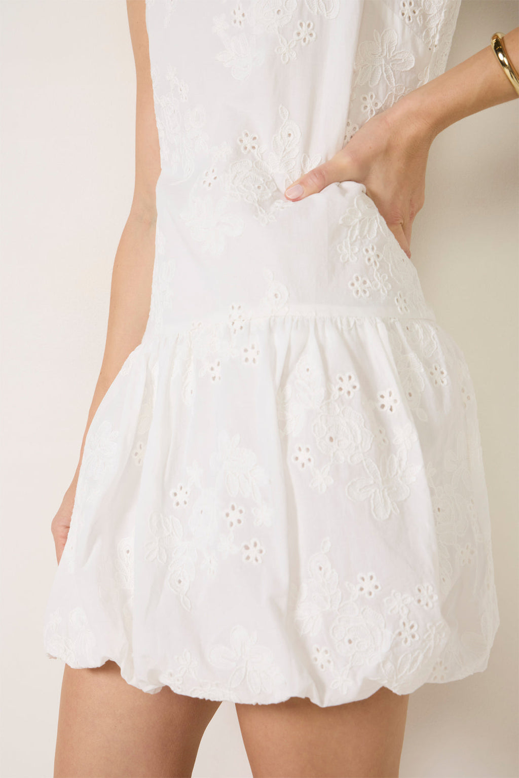 Women's Garden Eyelet Bubble Dress