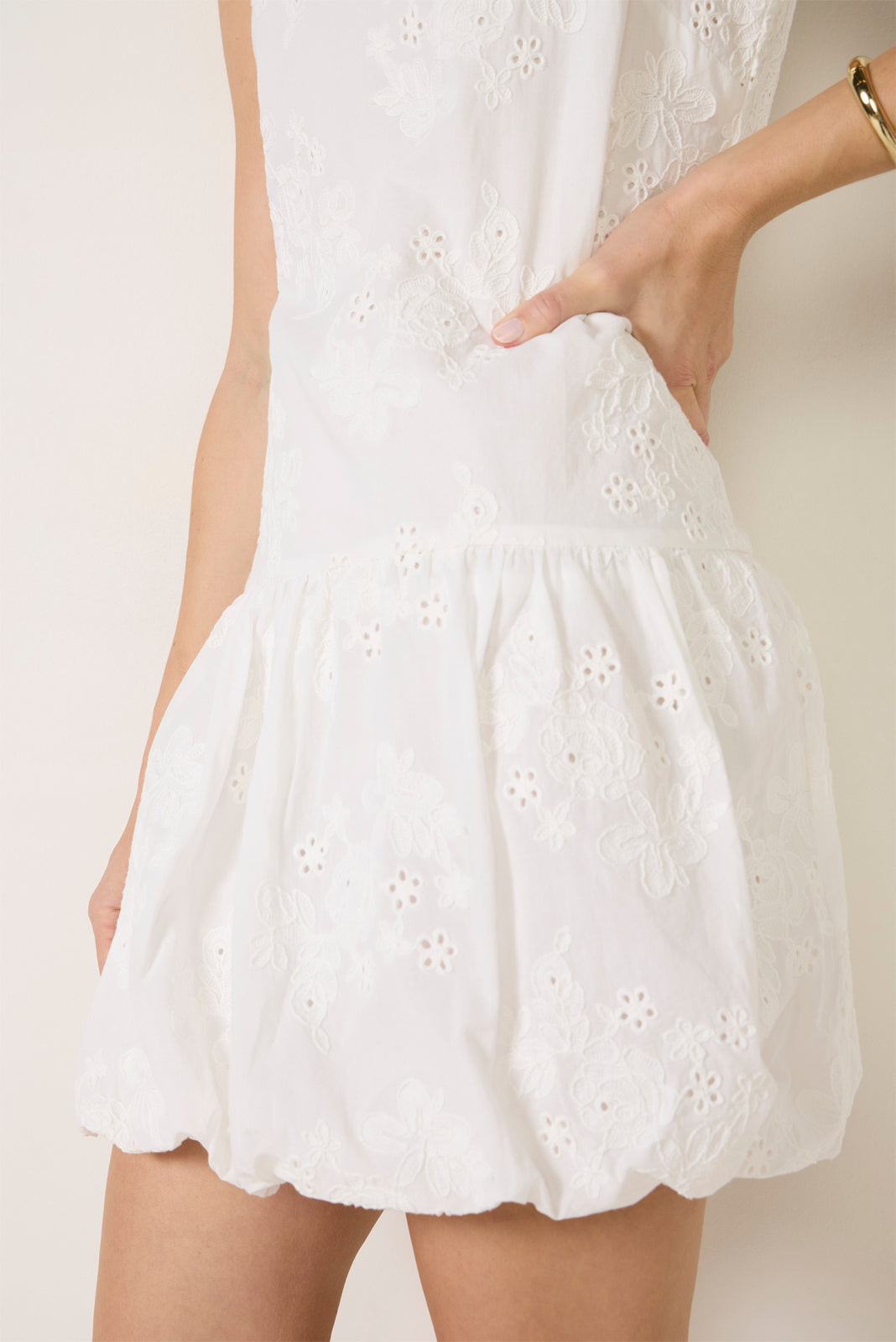 Women's Garden Eyelet Bubble Dress