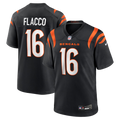 Cincinnati Bengals Joe Flacco Black Team Game Jersey