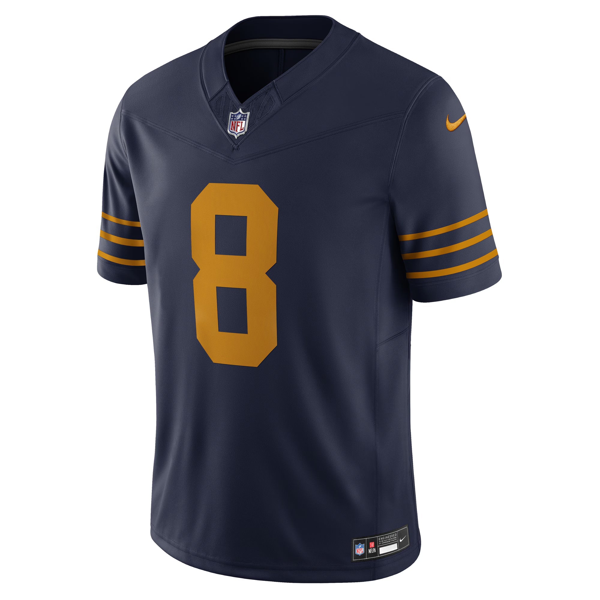 Green Bay Packers Josh Jacobs Navy The 1923 Classic Vapor F.U.S.E. Limited Jersey