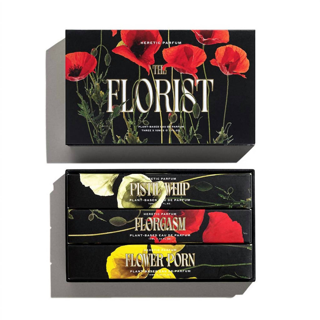 Women's The Florist Gift Set 3X10Ml Rollerball Fragrances In White