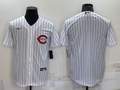 Men's Cincinnati Reds White 2022 MLB at Field of Dreams Game Authentic Blank Jersey1