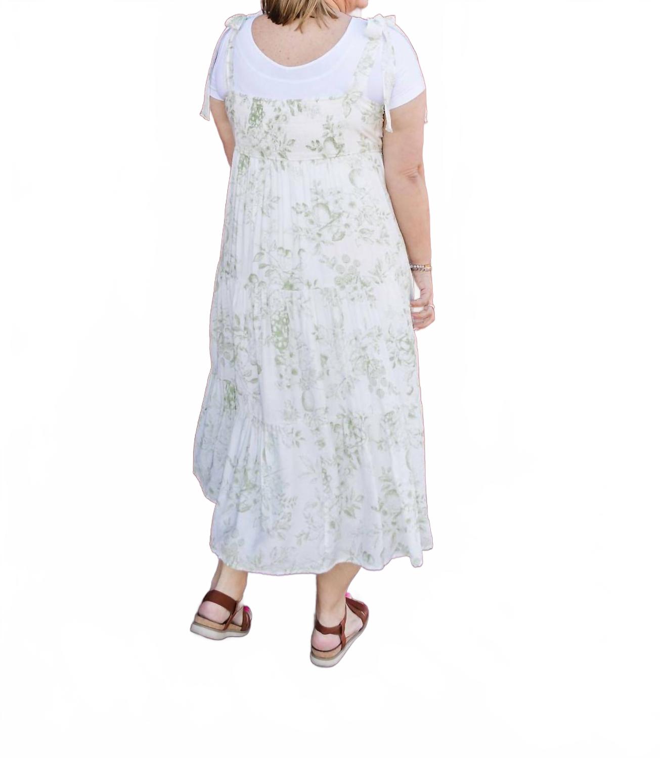 Haley Midi Dress In Green