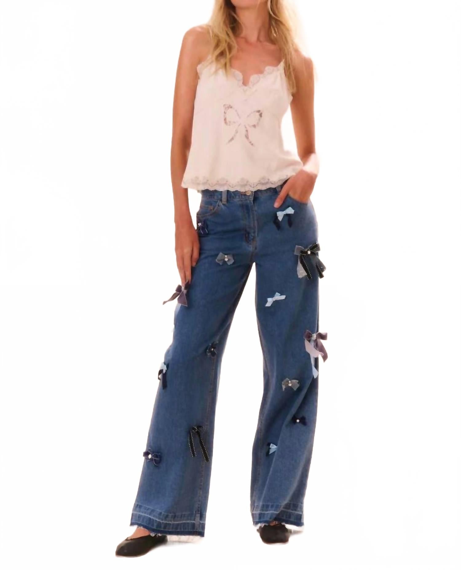 Dessa Pants In Obsidian Blue