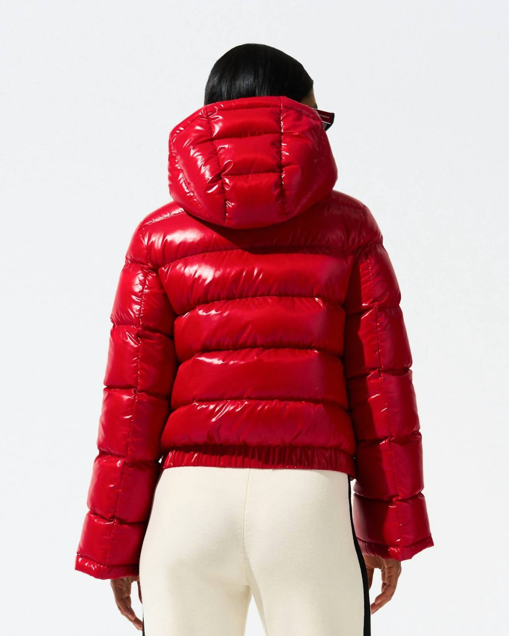 Polar Flare Ski Jacket In Red
