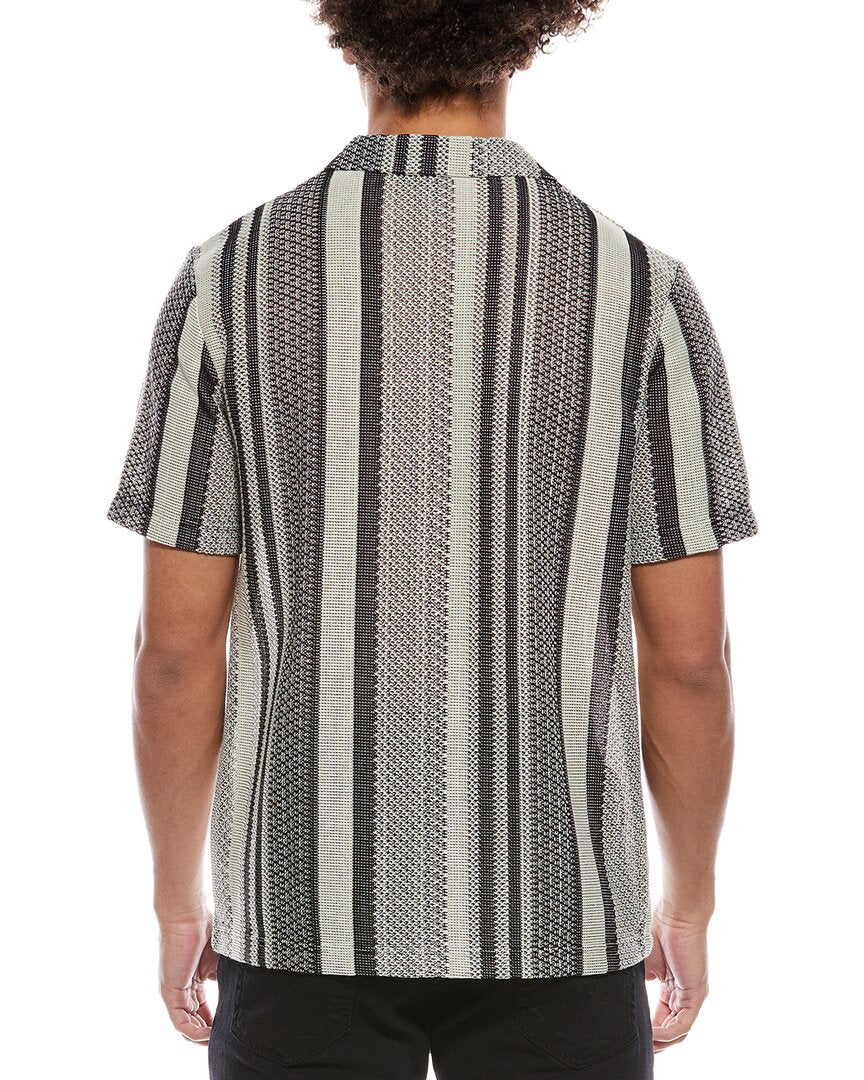 Truth Textured Striped Jacquard Knit