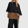 Urban Clubhouse Boxy Top In Mix