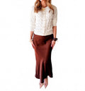 Heirloom Knit Cardigan In Ivory