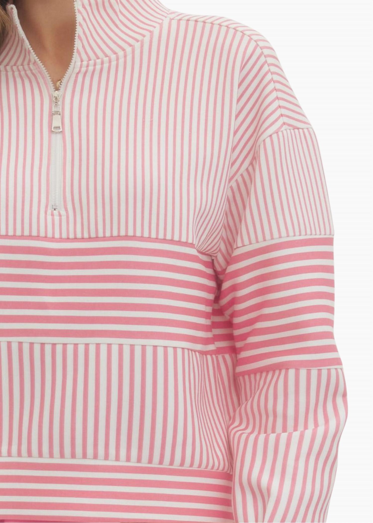 Hudon Pullover Top In Pink