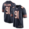 Chicago Bears Chris Williams Navy Game Jersey