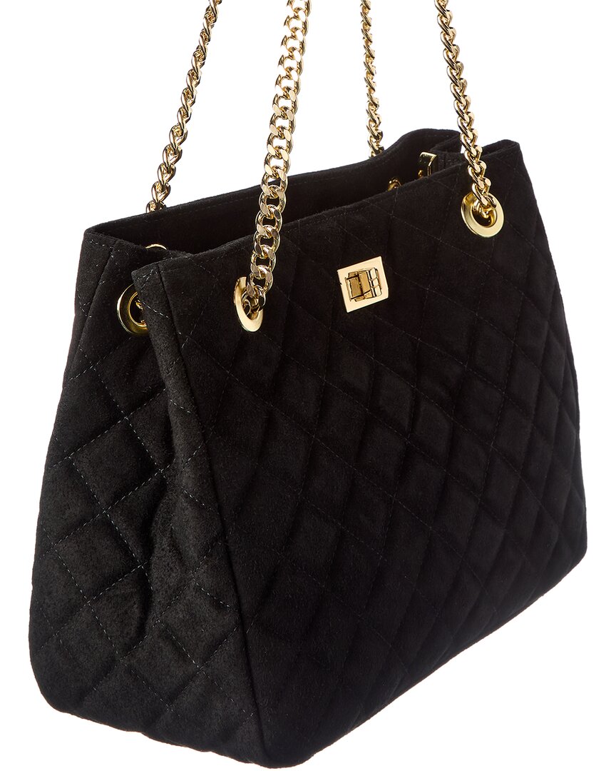 Isabella Rossetti Ravenna Suede Handbag
