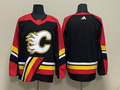Men's Calgary Flames Black Blank jersey