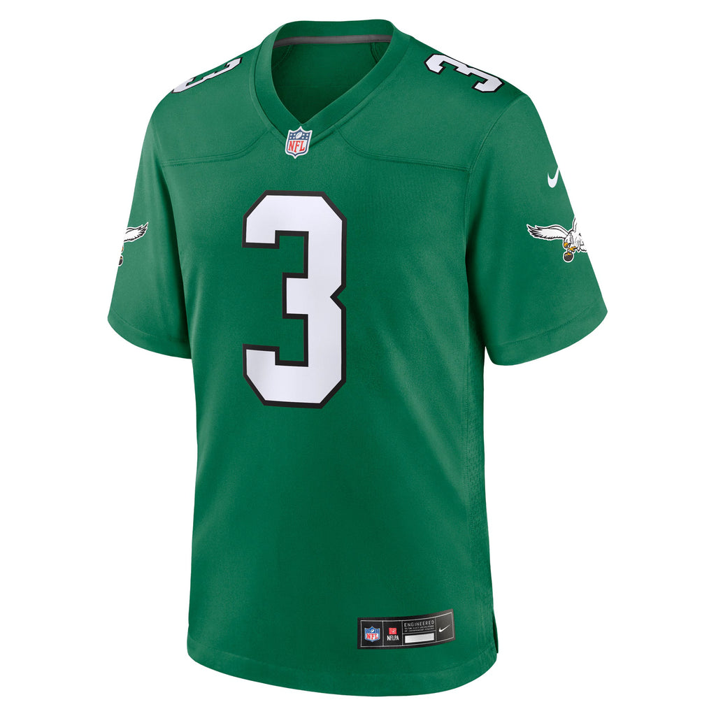 Philadelphia Eagles Nolan Smith Kelly Green Alternate Game Jersey