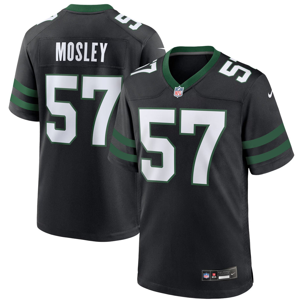 New York Jets C.J. Mosley Legacy Black Alternate Game Jersey