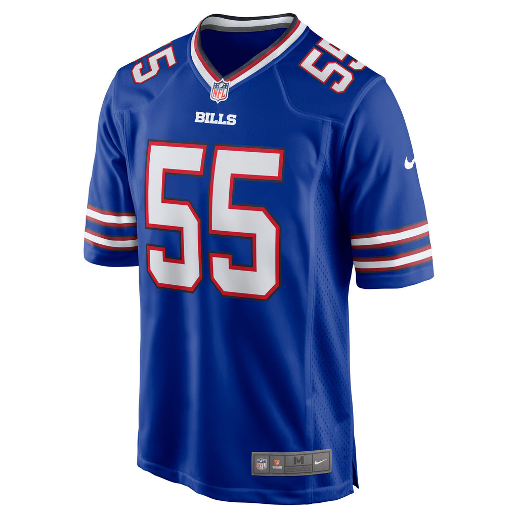 Buffalo Bills David Ugwoegbu Royal Game Jersey